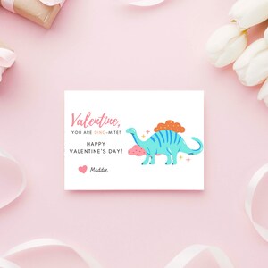 Dinosaur Valentines