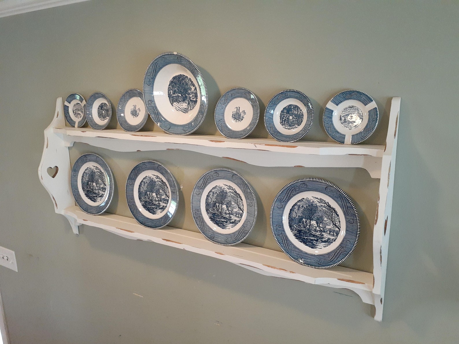 Decorative Plate Rack Etsy