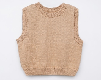 トップス soduk not finished knitting vest not finished knitting vest/gray | soduk | スドークの公式