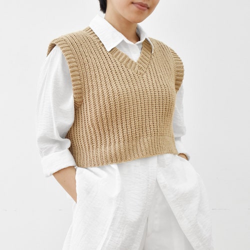 sweater vest crochet