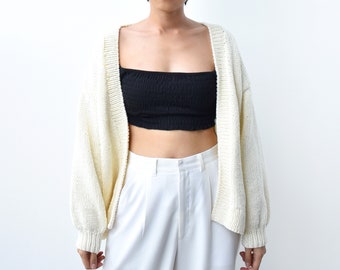 Easy Knit Cardigan Pattern: Oversize Jumper (PDF Pattern)