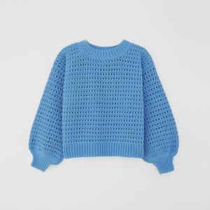 Crochet sweater pattern, Crochet lace sweater pattern, Easy sweater crochet, Oversize sweater pattern, Cozy crochet pullover