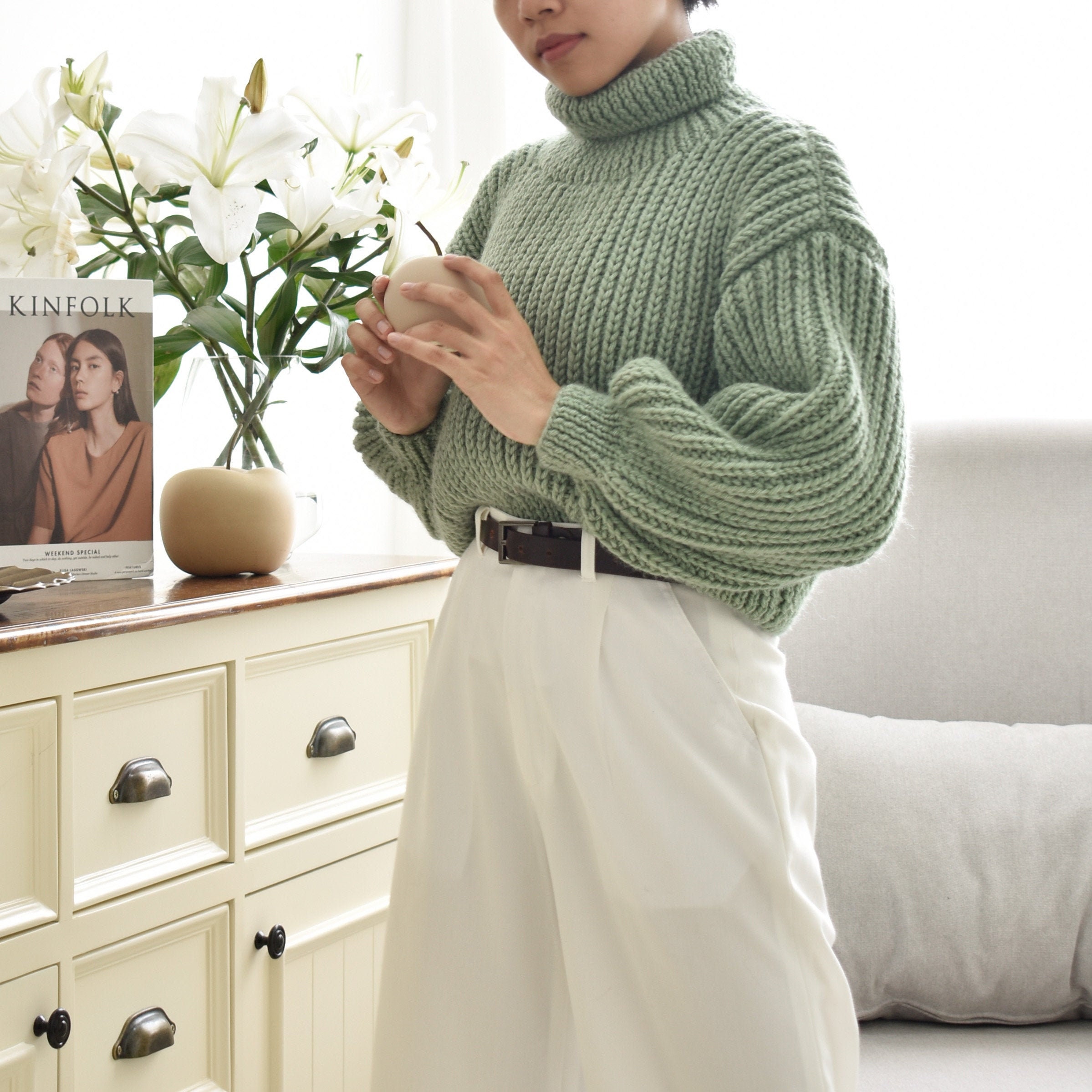 easy turtleneck sweater pattern