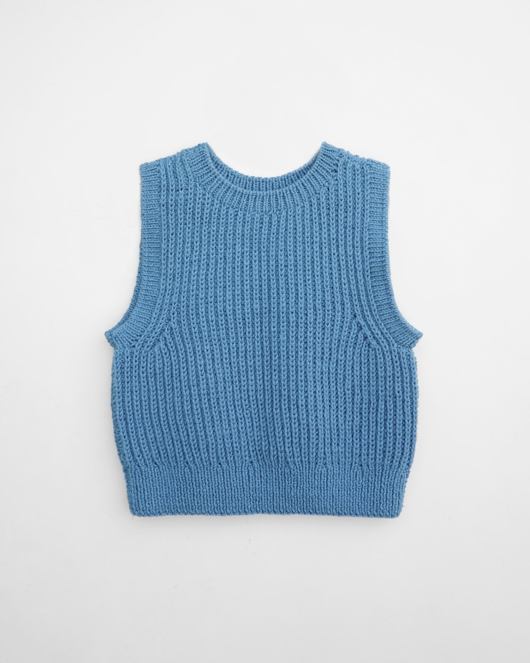 【SCENERITY】Point knit vest Knitting Pattern Sweater Vest Knitting Pattern V Neck Vest