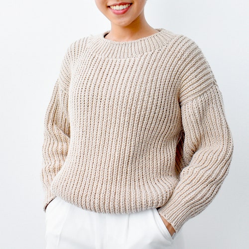 Knitting Sweater Pattern Knitting 