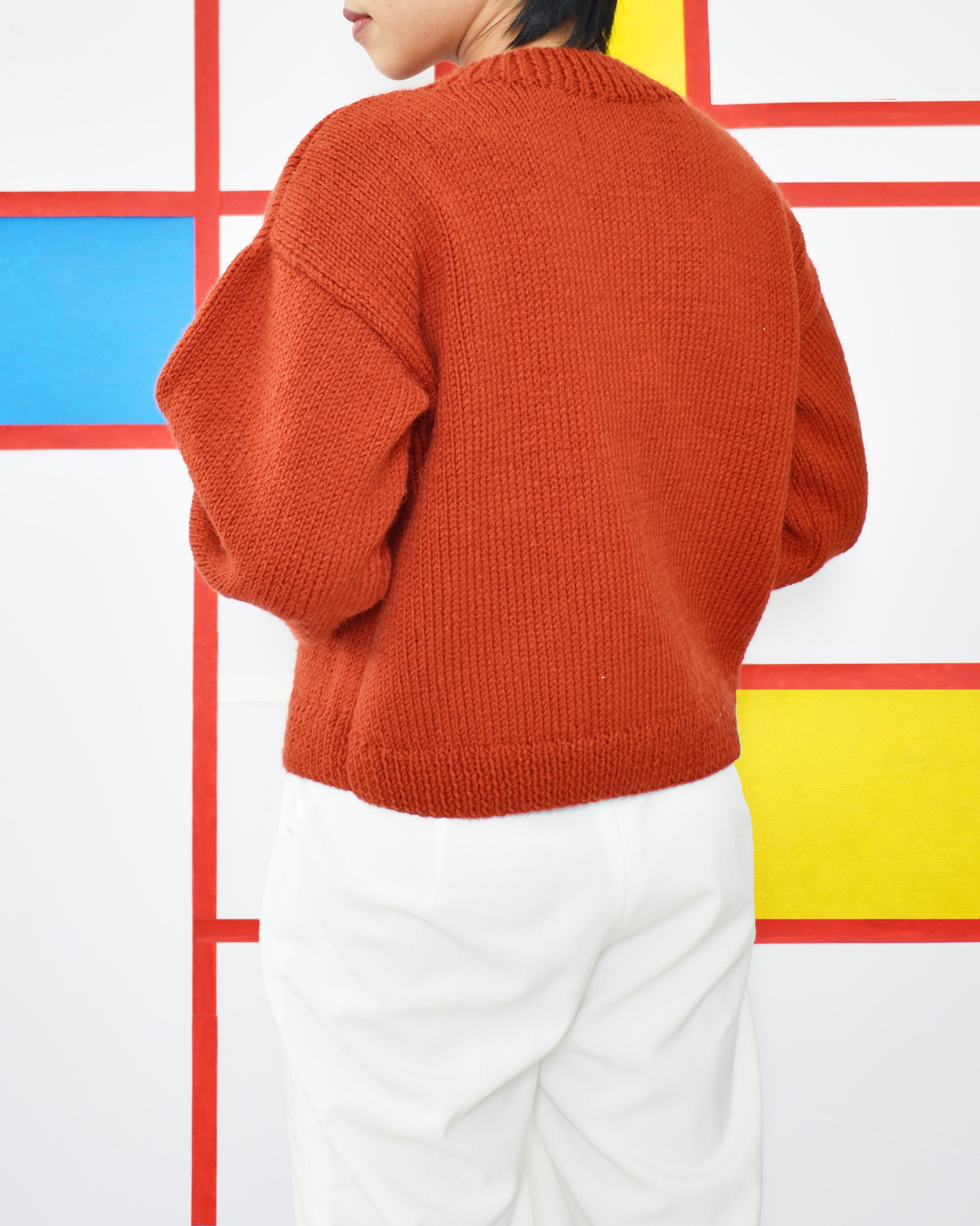 Easy Knit Pullover Sweater Pattern: Beginner Pattern (english) - Etsy
