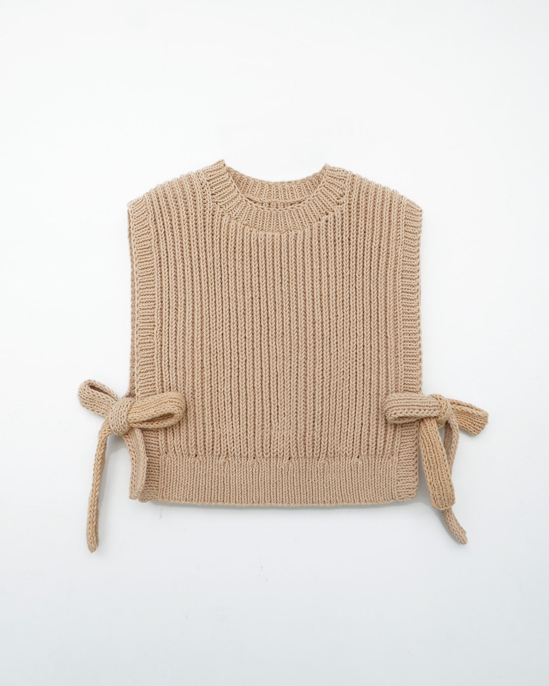 【値下げ】not finished knitting vest 値下げ】not finished knitting vest