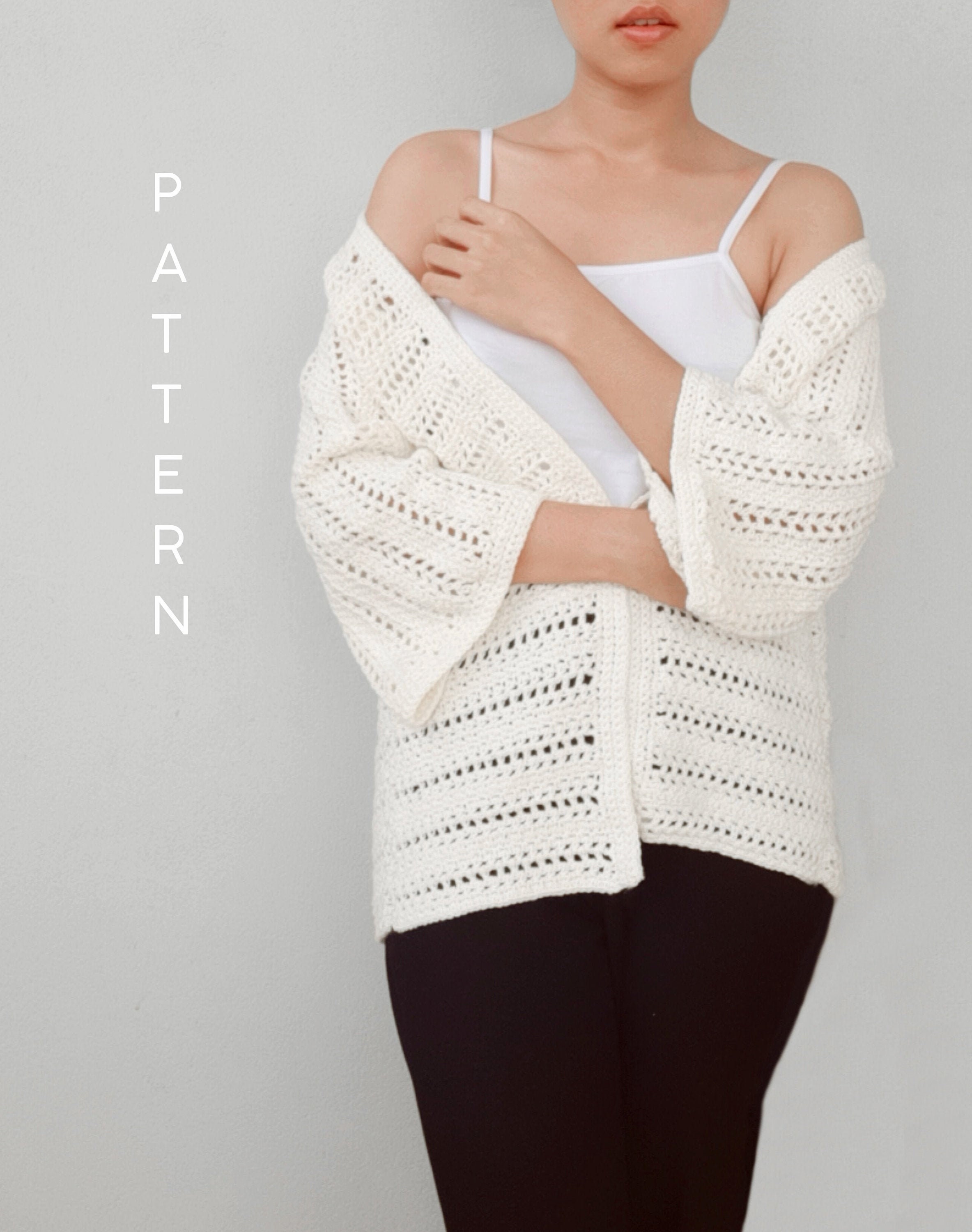 crochet boho cardigan pattern