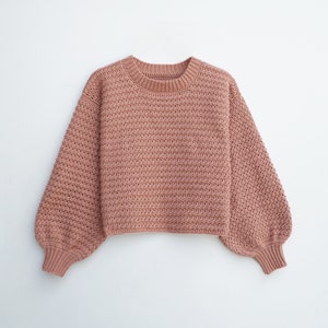 Easy crochet sweater pattern, Beginner crochet pattern, Women&#39;s Crochet Sweater, Timeless crochet pullover, Crochet cozy cardigan pattern