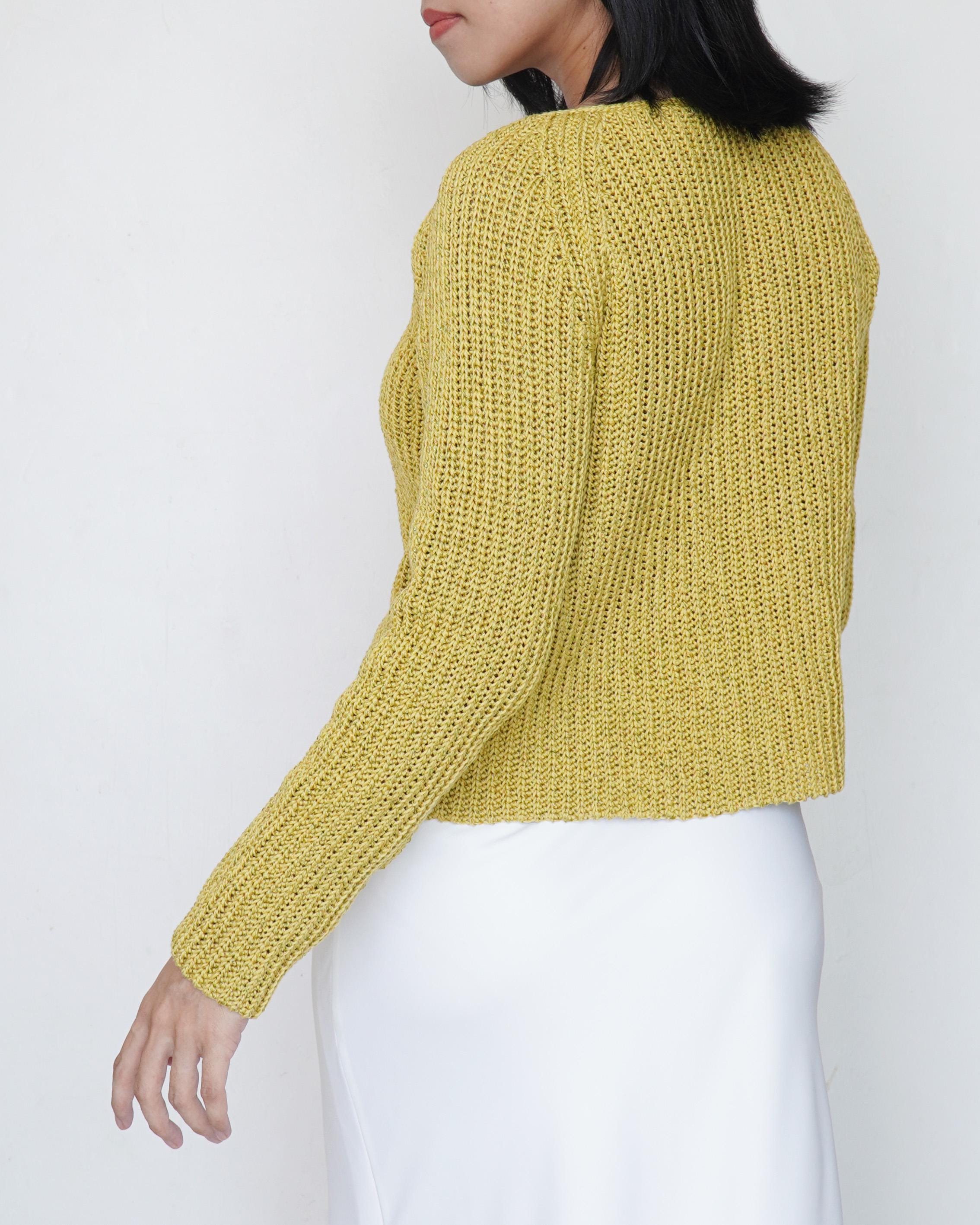Crochet Ribbed Cardigan Pattern: Raglan Cardigan (english) - Etsy