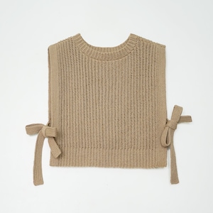 Crochet ribbed vest pattern, Side tie vest pattern, Easy crochet vest pattern, Crochet ribbed pullover, Modern crochet vest pattern