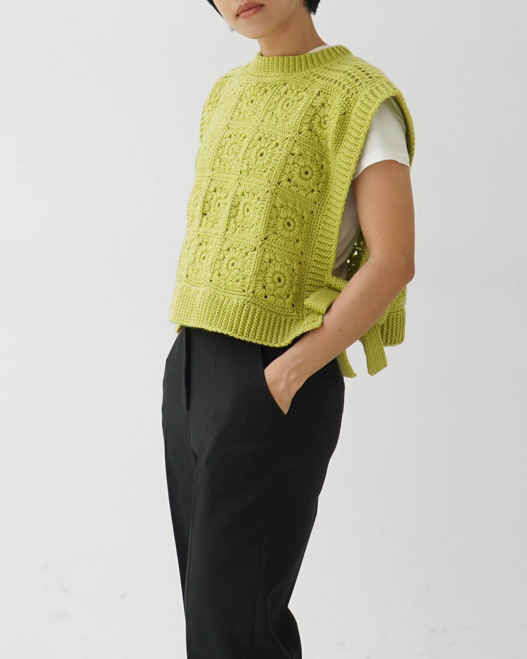 39 Granny Square Vest Crochet Patterns for Retro Layers, Boho Vests, and Handmade Gifts 27 Crochet Granny Square Vest Pattern: Side Tie Pullover
