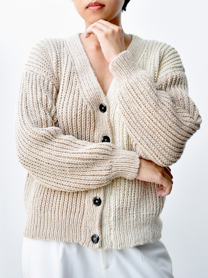 Knitting Cardigan Pattern Knitting Sweater Pattern Knit - Etsy