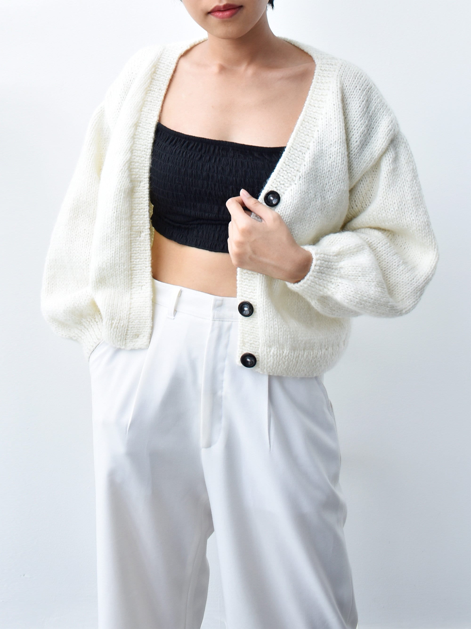 Knitting cardigan pattern, Easy cardigan knitting pattern, Cropped ca…