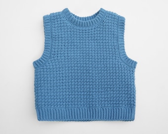 Crochet Vest Pattern: Easy Modern Design (PDF Pattern)
