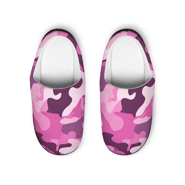 mens camo house shoes