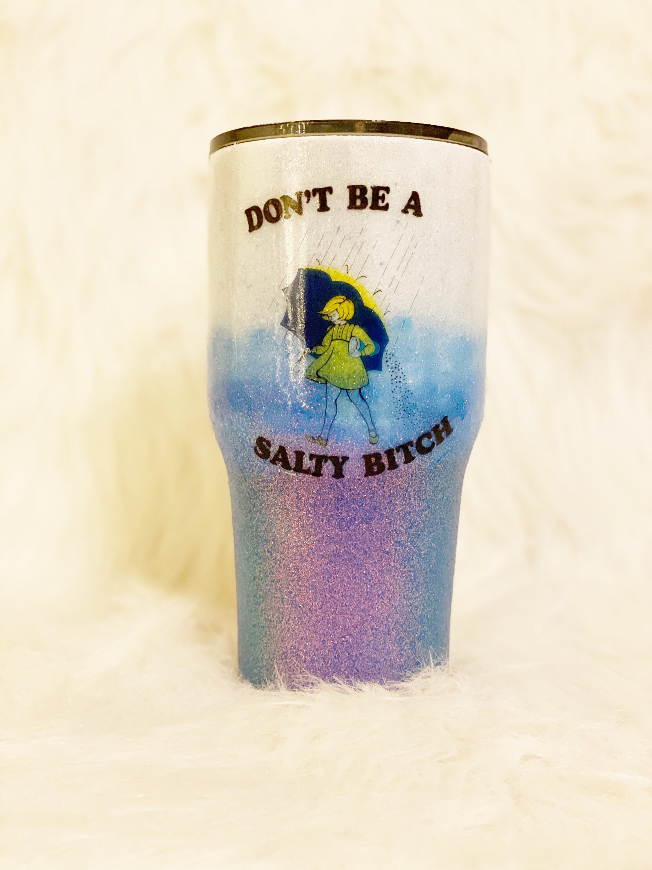 Dont be a salty bitch tumbler tumblers for coworkers funny Etsy