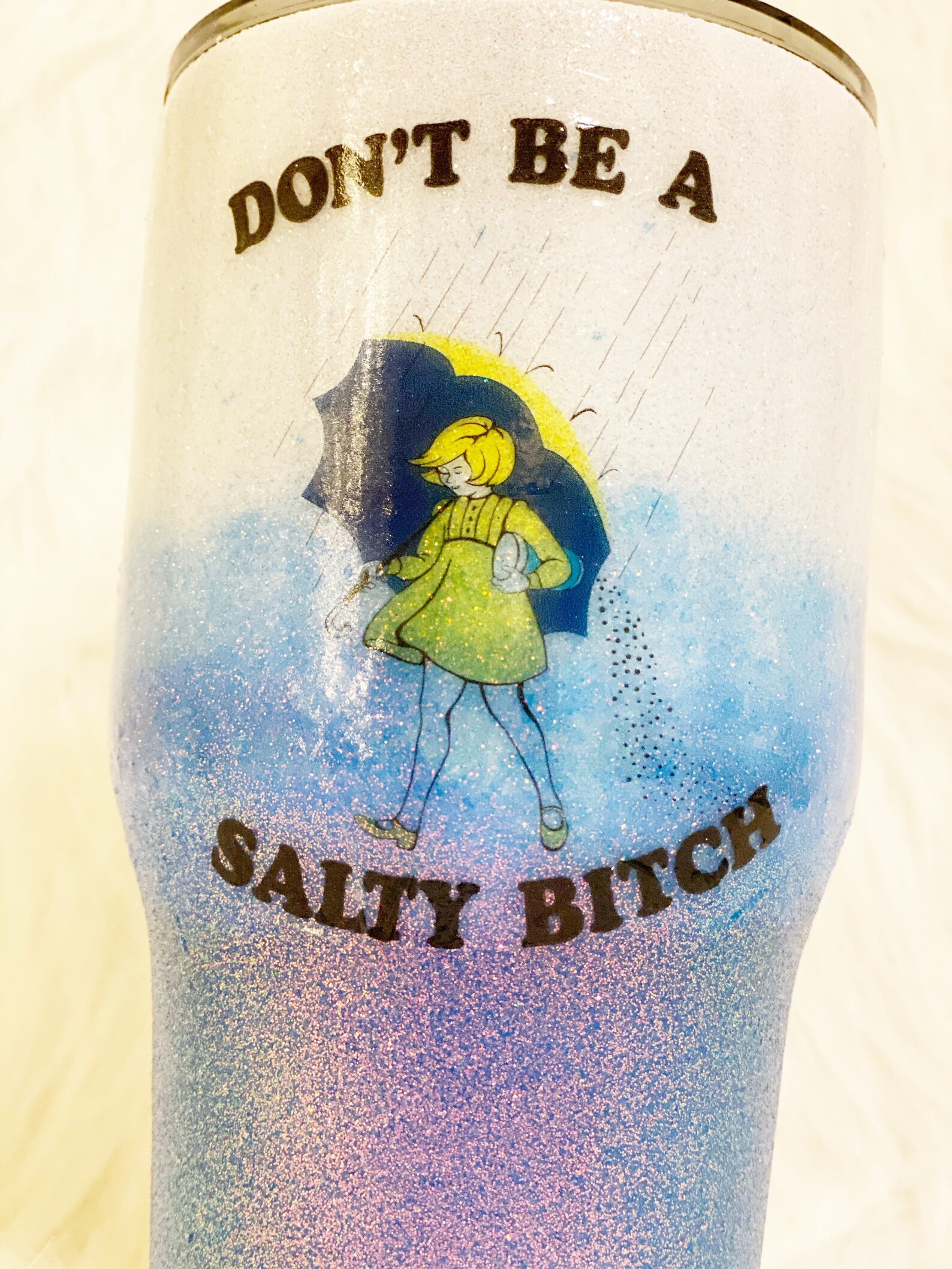 Dont be a salty bitch tumbler tumblers for coworkers funny Etsy