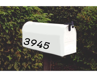 Custom Mailbox Decal, Personalized Vinyl Decal for Mail Box, Address, Mailbox Numbers, Family, Home, House, House Gifts, Mail Stickers