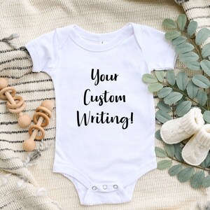 Custom Infant Bodysuit, Custom Design, Newborn One Piece, Baby Shower Gift, Child Present, Personalized Gifts, Funny Outfit, Toddler Gifts