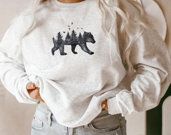 Wild Casual Jumper wellcoda Cute Cartoon Bear Animal Mens Sweatshirt Wild Casual Jumper wellcoda Cute Cartoon Bear Animal Mens Sweatshirt