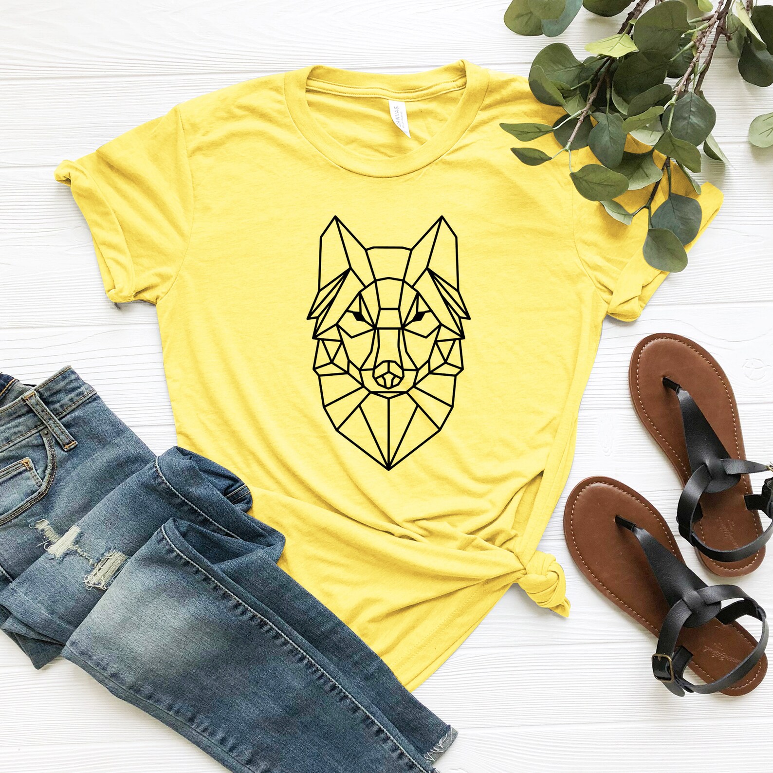 Wolf Design Tshirts I Wolf T Shirts Unisex Wolf Tshirts Etsy