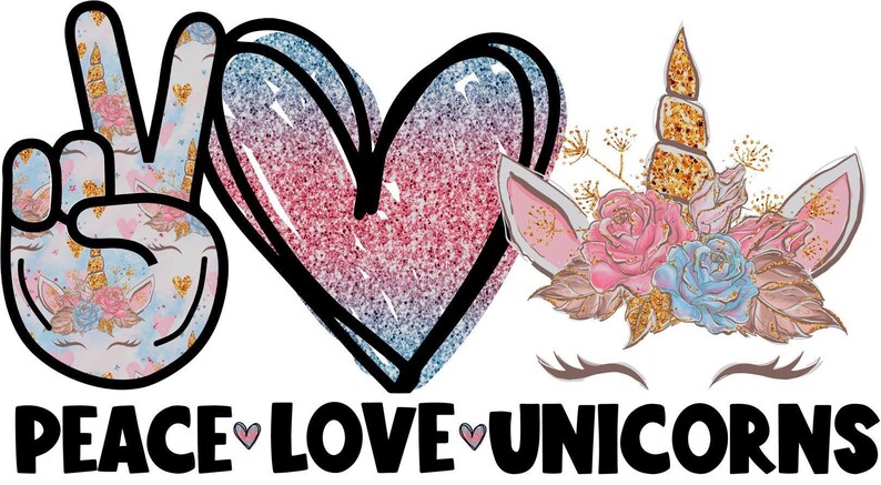 Free Free 66 Peace Love Unicorn Svg SVG PNG EPS DXF File