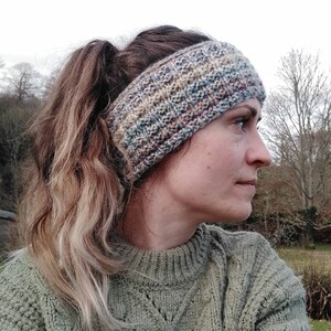 Beautiful Cosy and Unique Hand Knit Wool Headbands Ear Warmers Variety ...