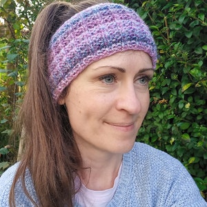 Beautiful cosy and unique hand knit wool headbands ear warmers variety of colours and styles available