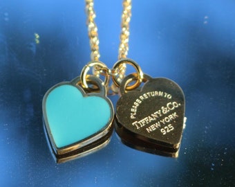 Tiffany heart clasp necklace best sale