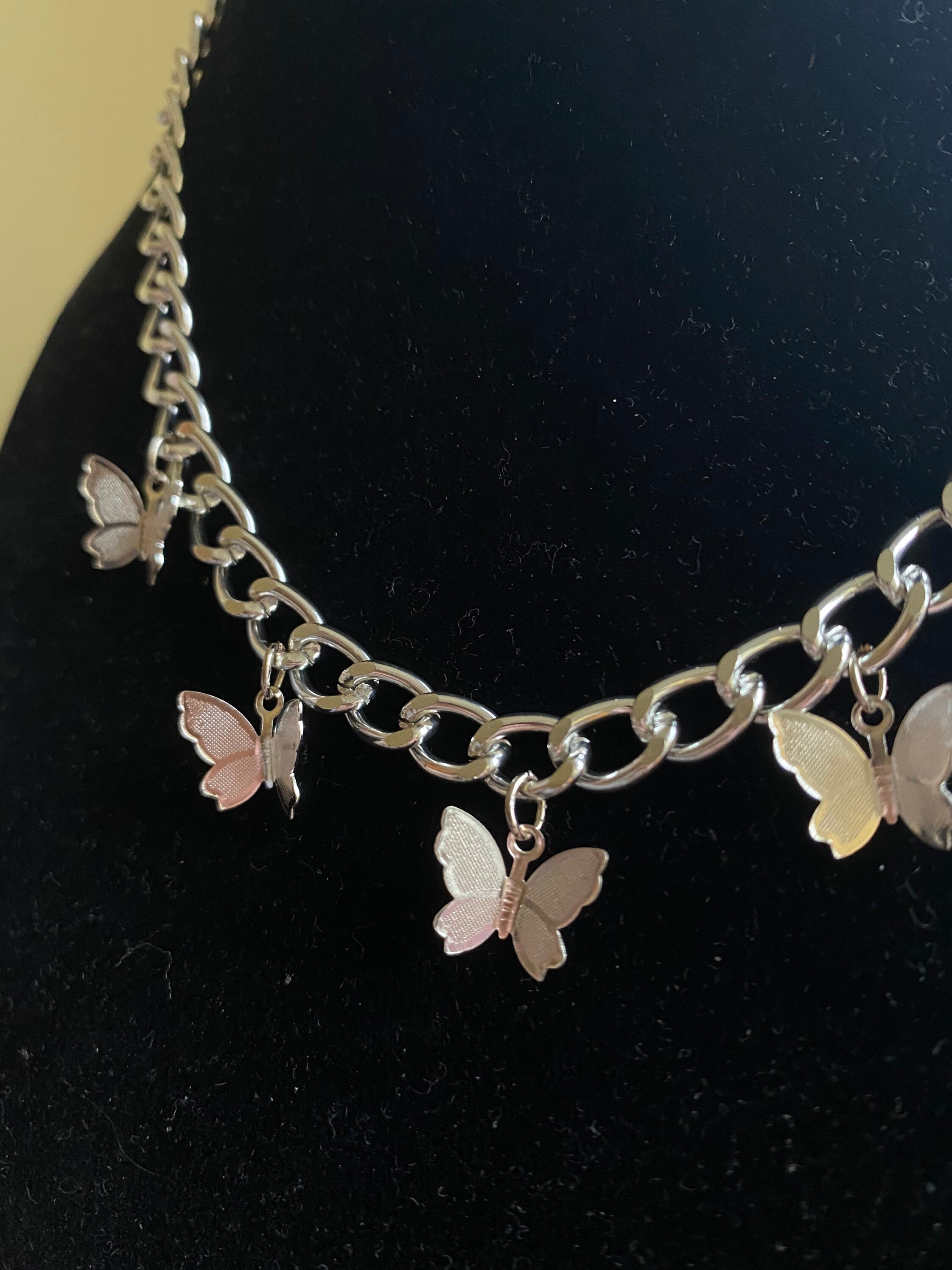 Butterfly Necklace Etsy