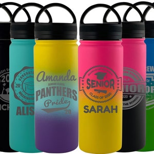 Personalized Photo Water Bottles - Single Photo