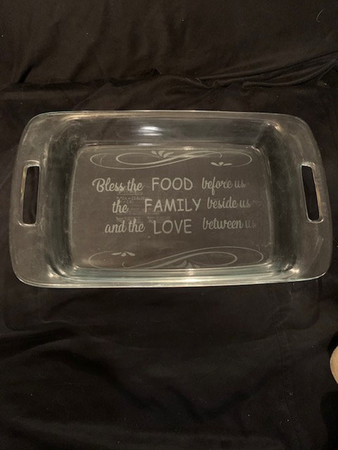 Personalized Etched Baking Dish | Etsy