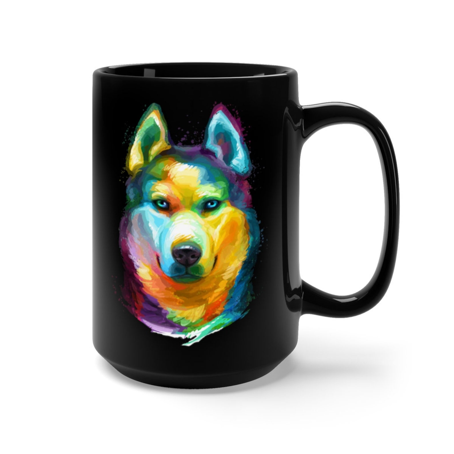 Siberian Husky Coffee Mug Dog lover gift Dog Mom husky | Etsy