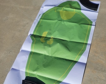 Surplus Chinese Military Target Sheet (5 pack) for airsoft and cosplay