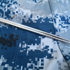 Surplus Chinese Military, airsoft and cosplay Field Army usage metal chopsticks