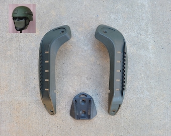 Surplus PLA Chinese Military Type-15 helmet rail system for airsoft and cosplay