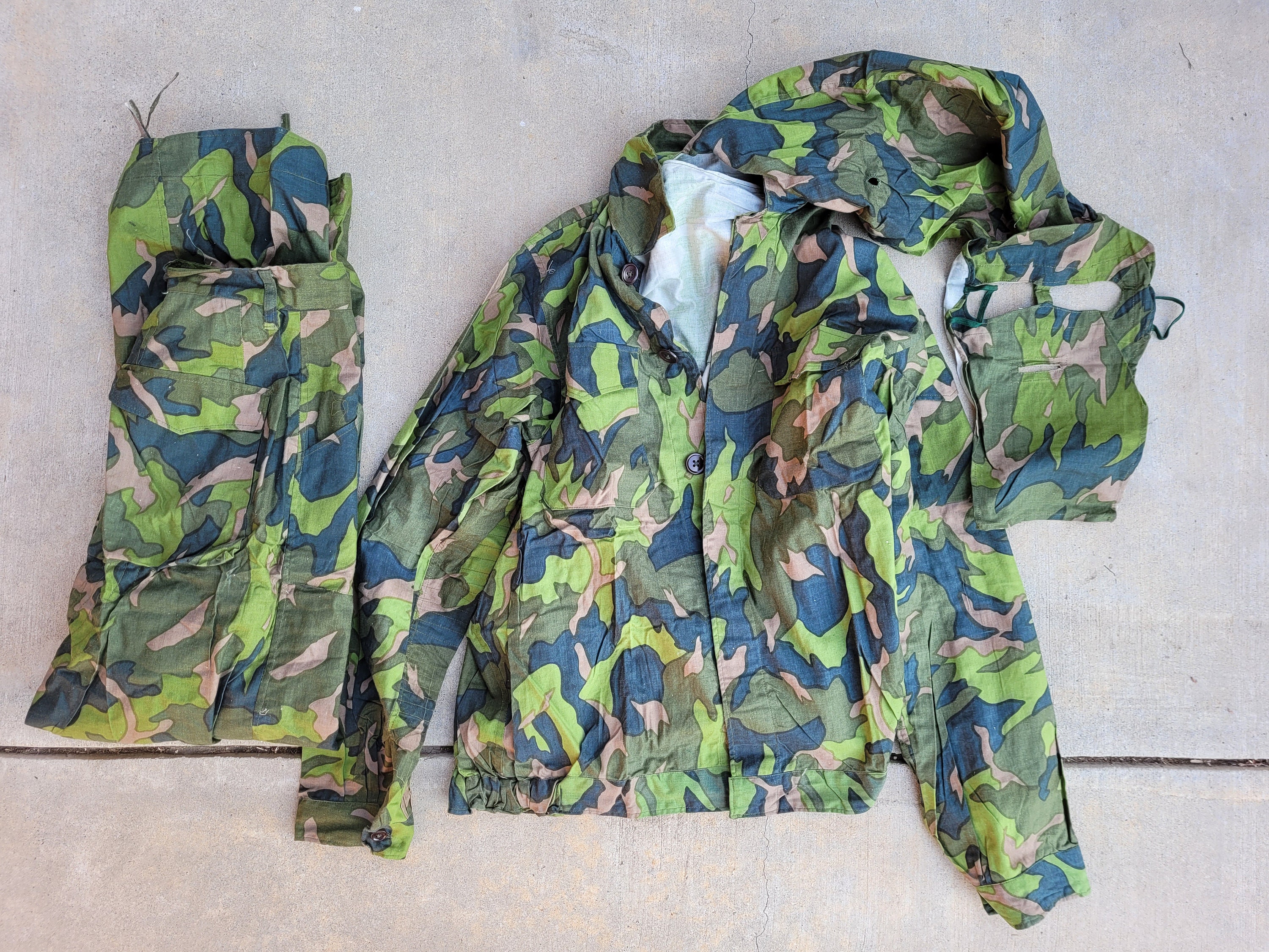 Surplus Chinese Military PLA BDU Type 81 Universal Camo/ Etsy