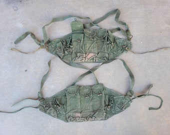 Surplus Chinese Military 'Type 56' PLA Ground Force Cold War-era Chest Rig (previously issued) for airsoft and cosplay