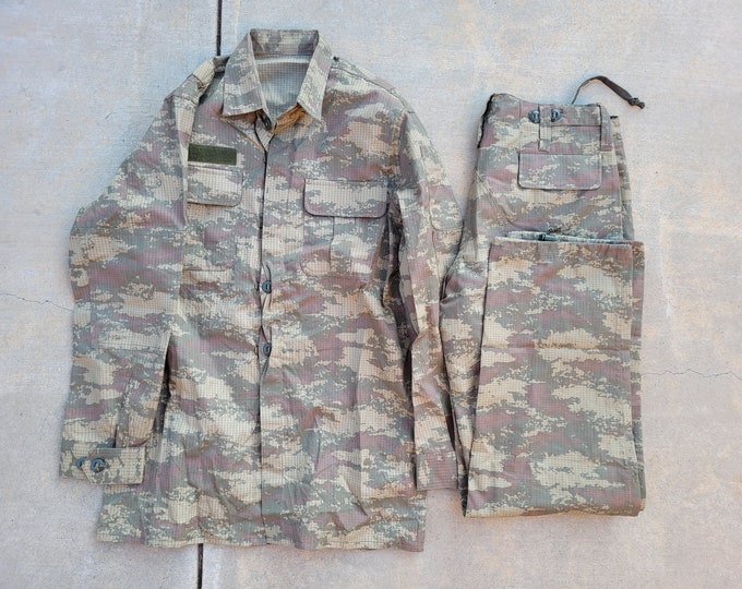 Surplus Turkish Army Military BDU Arid nano Camo Uniform Etsy