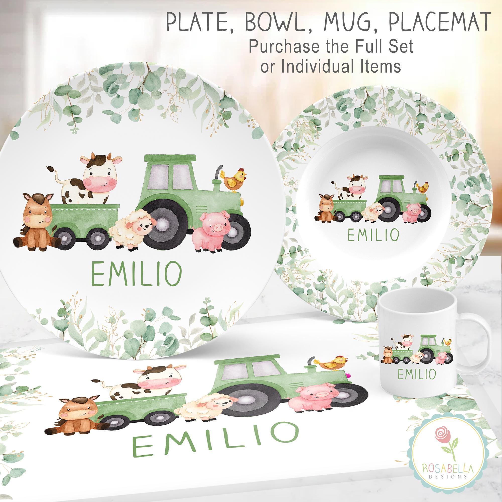 Farm Dinnerware for Kids