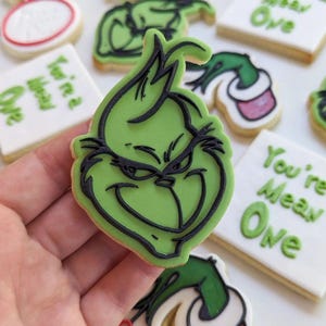Grinch Face Präge- und Schneideplotter