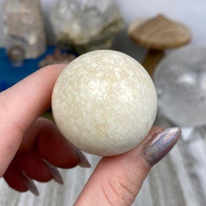 Scolecite Sphere | 35 mm