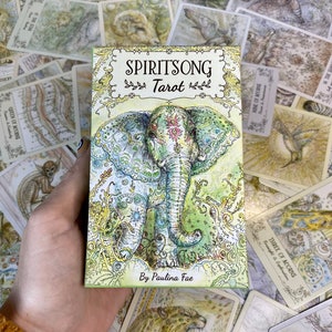 Spiritsong Tarot Card Deck with Guidebook - Animal Oracle Cards