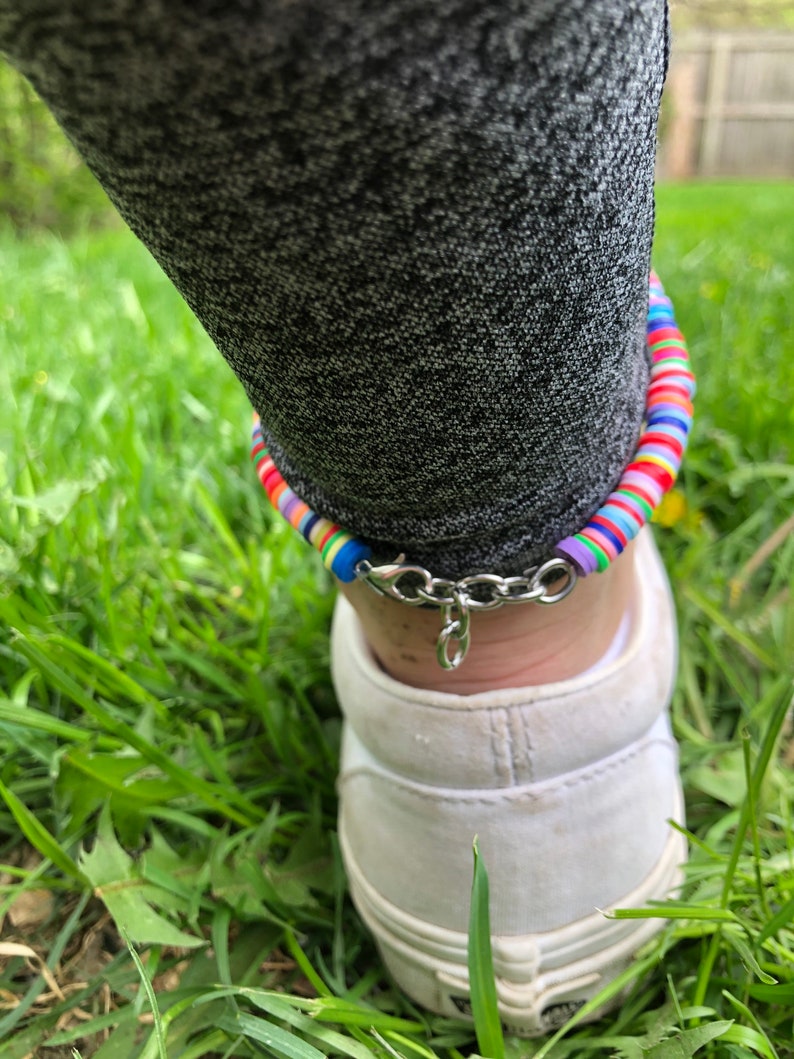 Colorful anklet