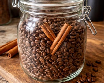 Rôti de cannelle | Café en grains entiers biologique, infusé naturellement - 4 oz