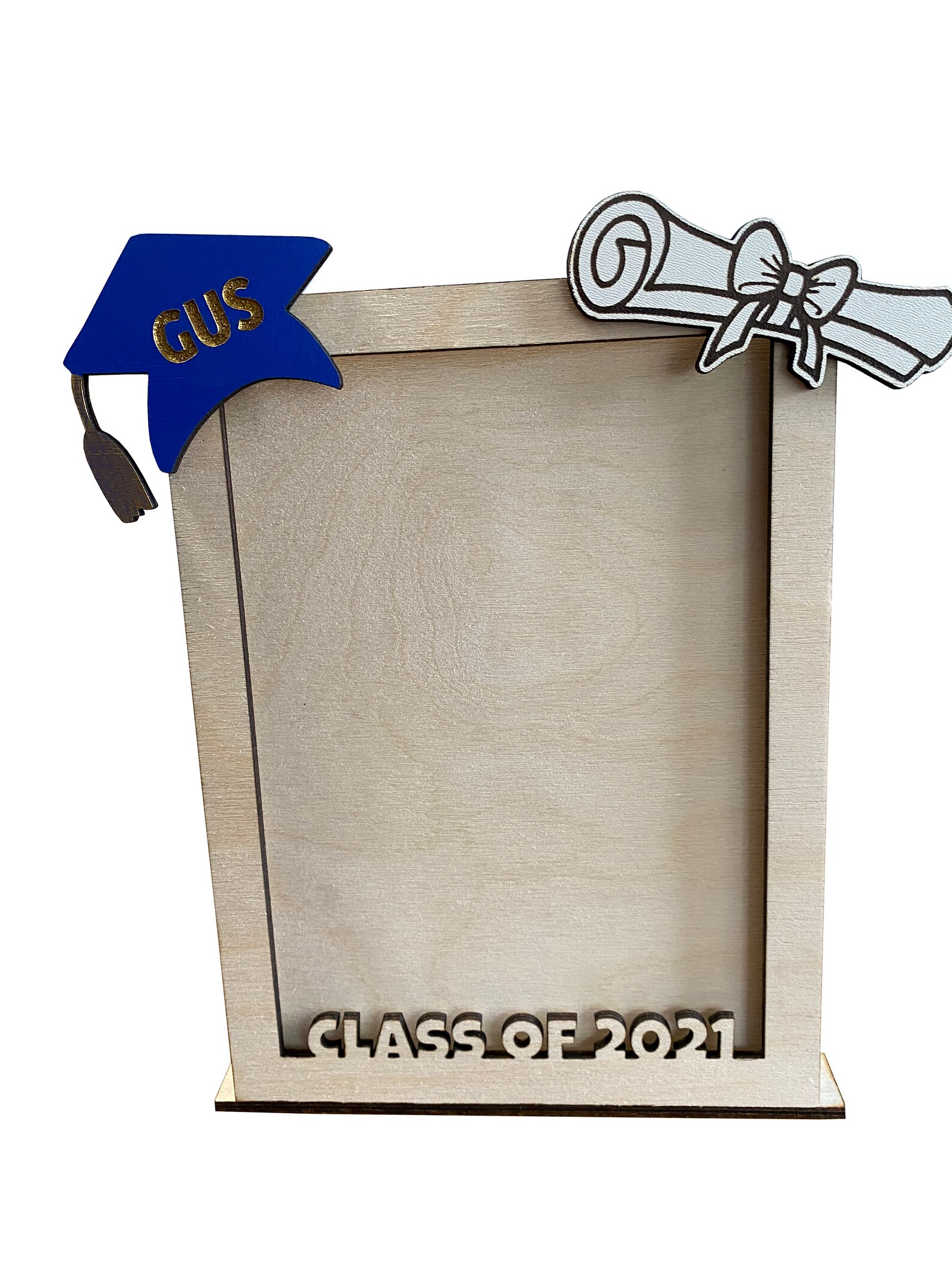 Personalized Graduation Wood Picture Frame Class of 2023 Etsy