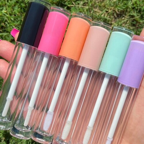 5/200px 5ml Empty Lip Gloss Tubes Black Color DIY Lip Care Etsy