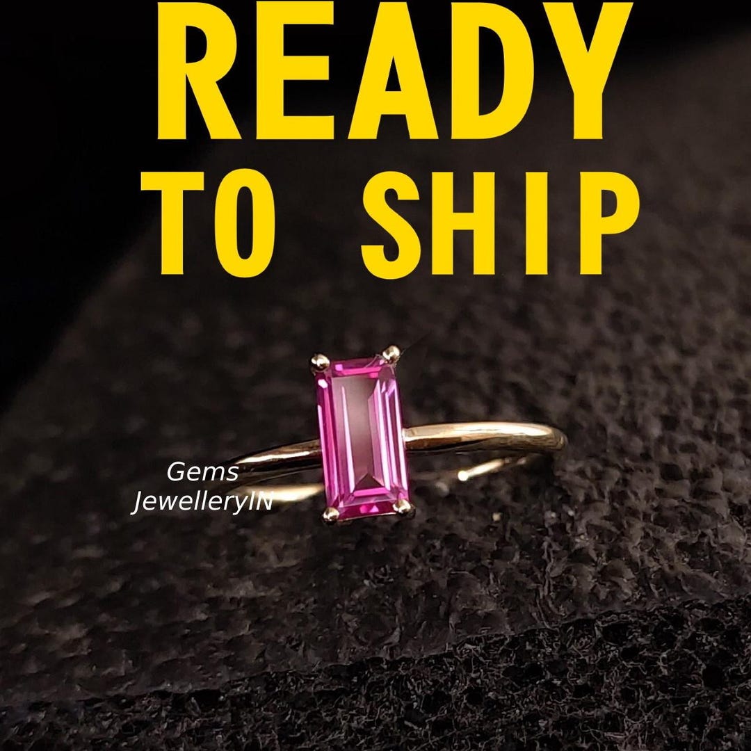 大人気❤️プラチナ✨バケットカットピンクサファイア✖️ダイヤリング✨9月誕生石❣️ 大人気❤️プラチナ✨バケットカットピンクサファイア✖️ダイヤリング