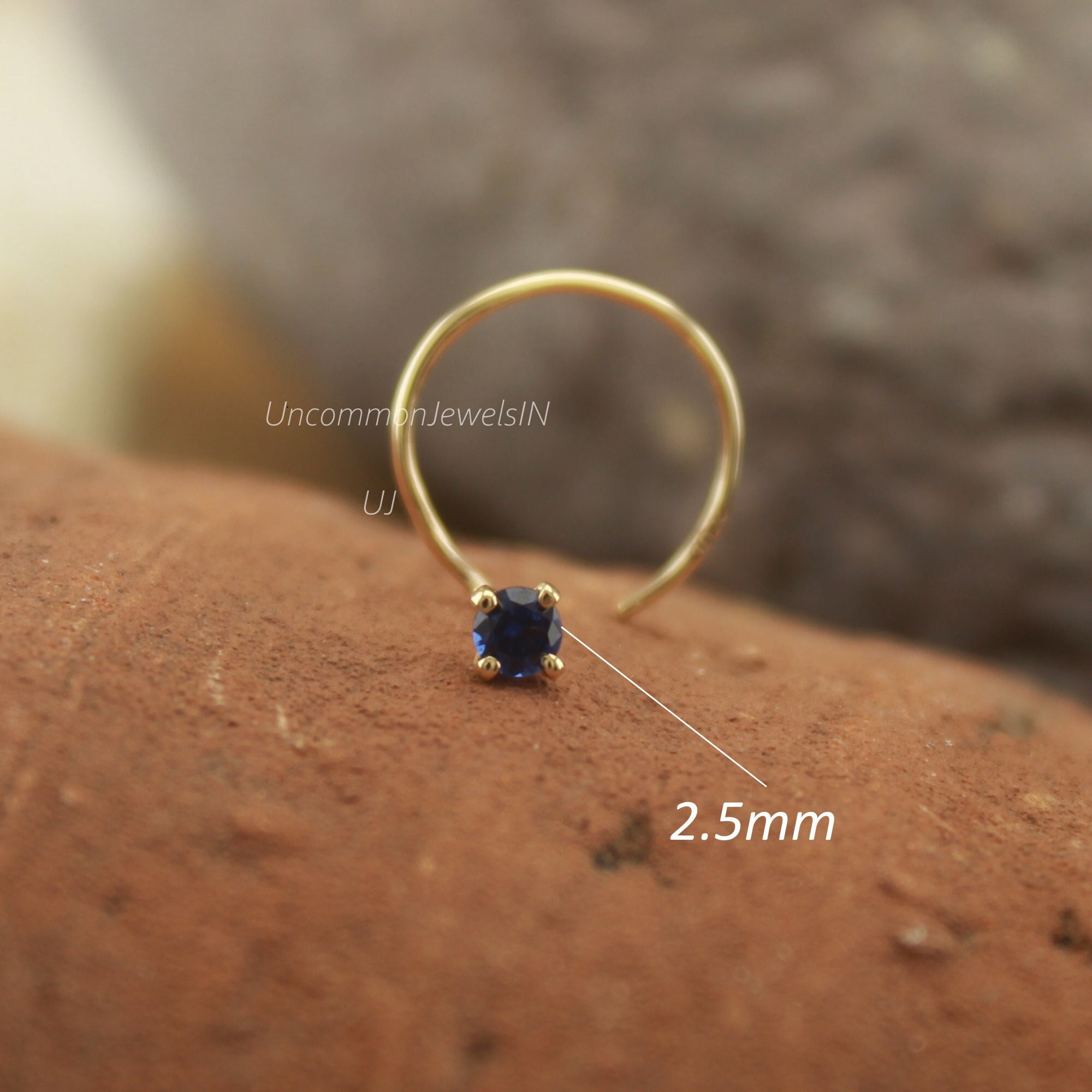 Sapphire nose stud new arrivals